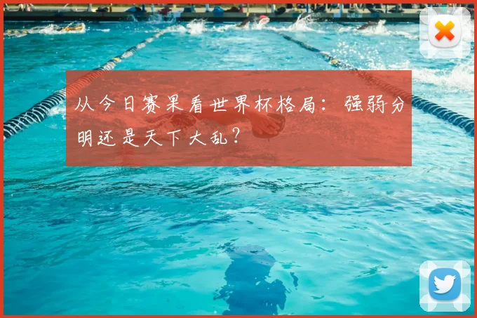 从今日赛果看世界杯格局：强弱分明还是天下大乱？