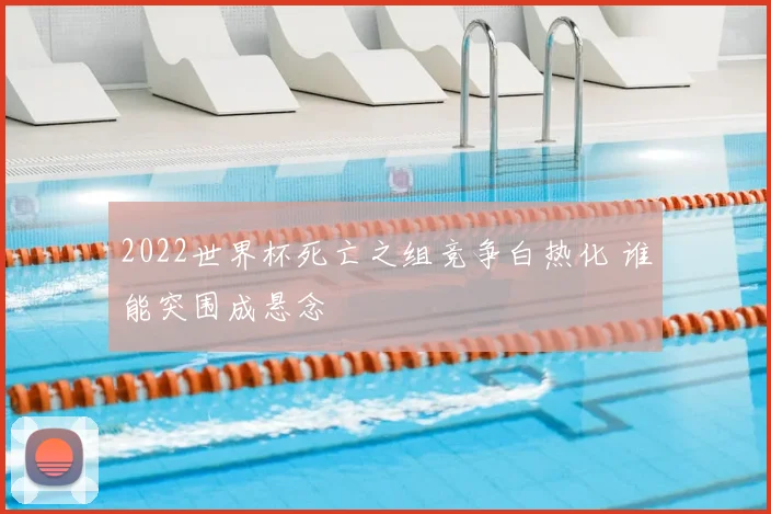 2022世界杯死亡之组竞争白热化 谁能突围成悬念
