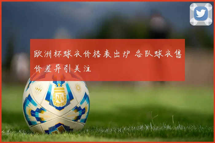 欧洲杯球衣价格表出炉 各队球衣售价差异引关注