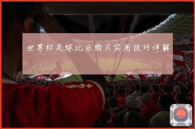 世界杯足球比分购买实用技巧详解
