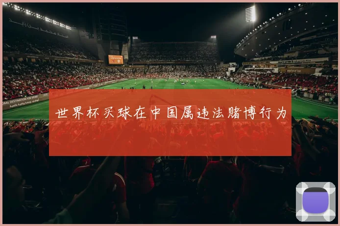 世界杯买球在中国属违法赌博行为