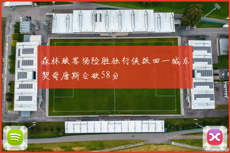 森林狼客场险胜独行侠扳回一城东契奇唐斯合砍58分